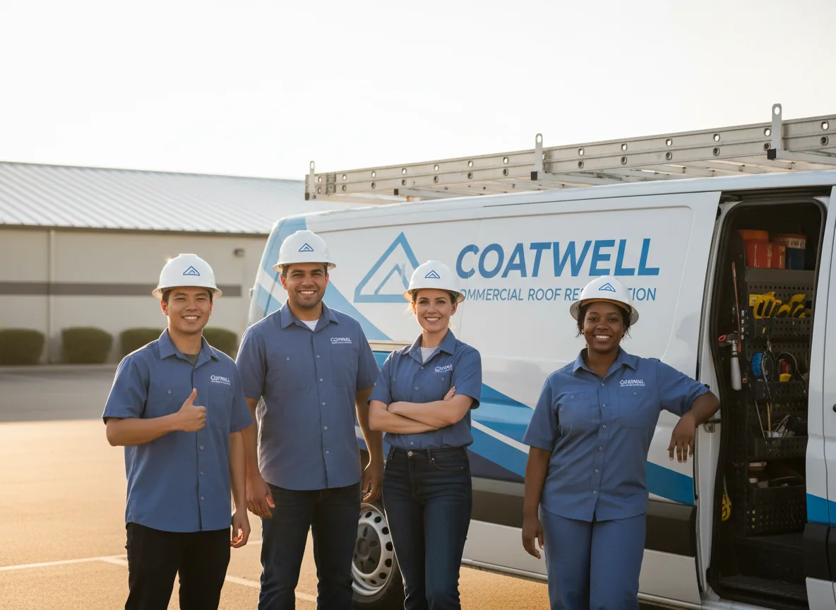 Commercial roof coating company in Justiceburg, TX